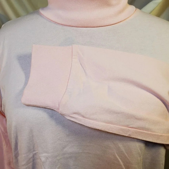 0092. Woman Within Turtle Neck in Glorious Carnation PINK ~ 18-20 ~ 🙀💝 - Picture 3 of 9